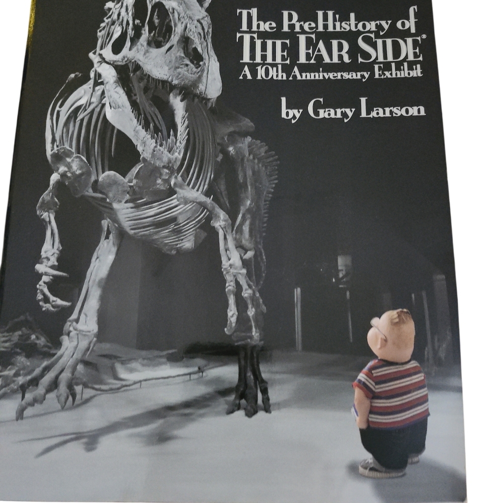 1989 Paperback The PreHIstory Of The Far Side A 10th Aniversary Exhibit